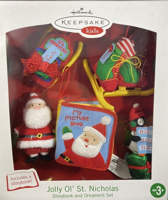 2004 Keepsake Kids  - Jolly Ol - St  Nicholas Storybook